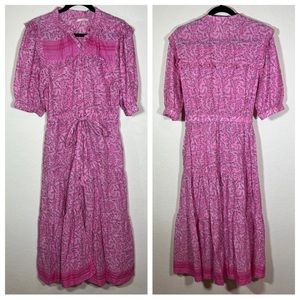 Lola Australia Pacific Dress in Poise Floral Pink